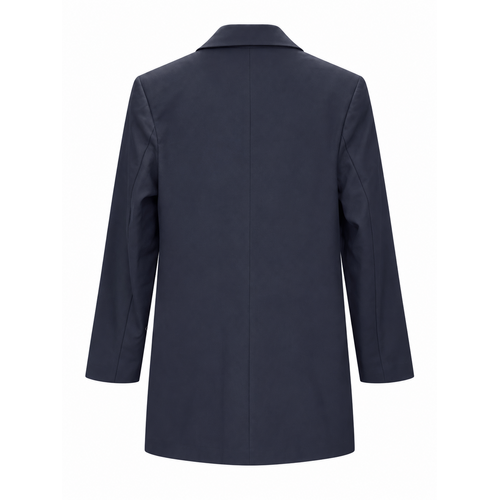 Rhyme & Hype Rhinestone Oversized Jacket Navy Rhyme & Hype Rhinestone Oversized Jacket Navy