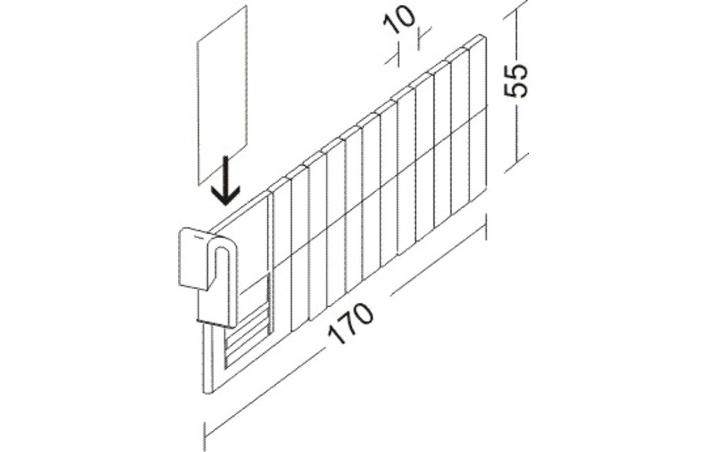 Divider UT104 55mm in various sizes