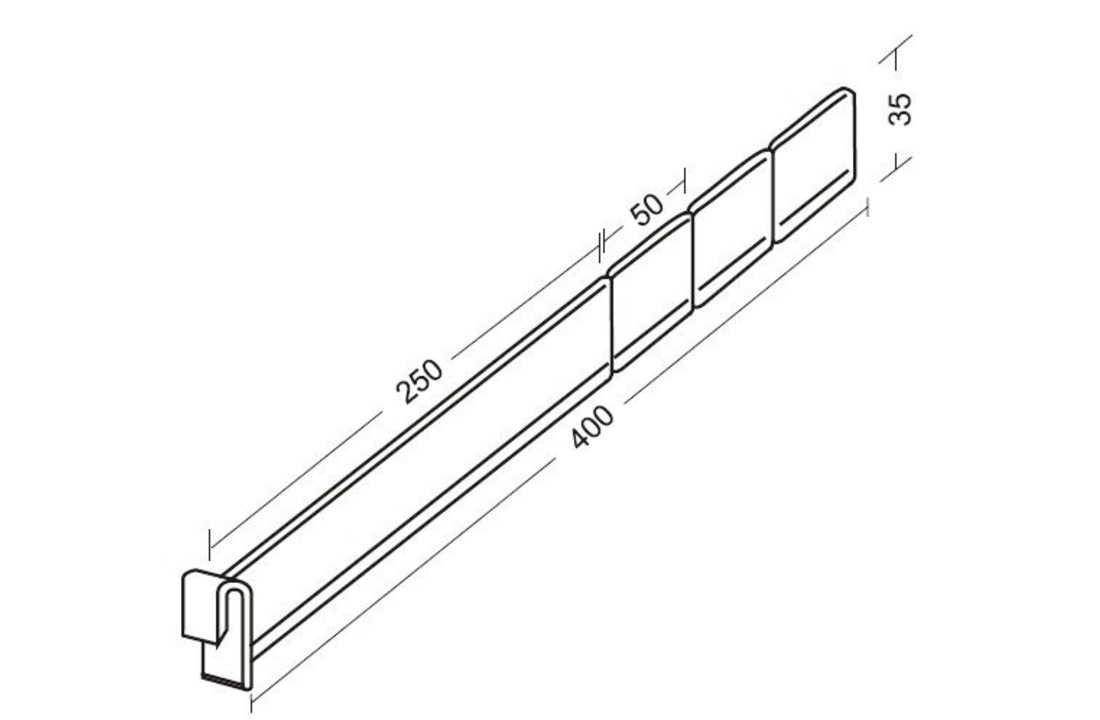 Divider UT105 55mm in various sizes