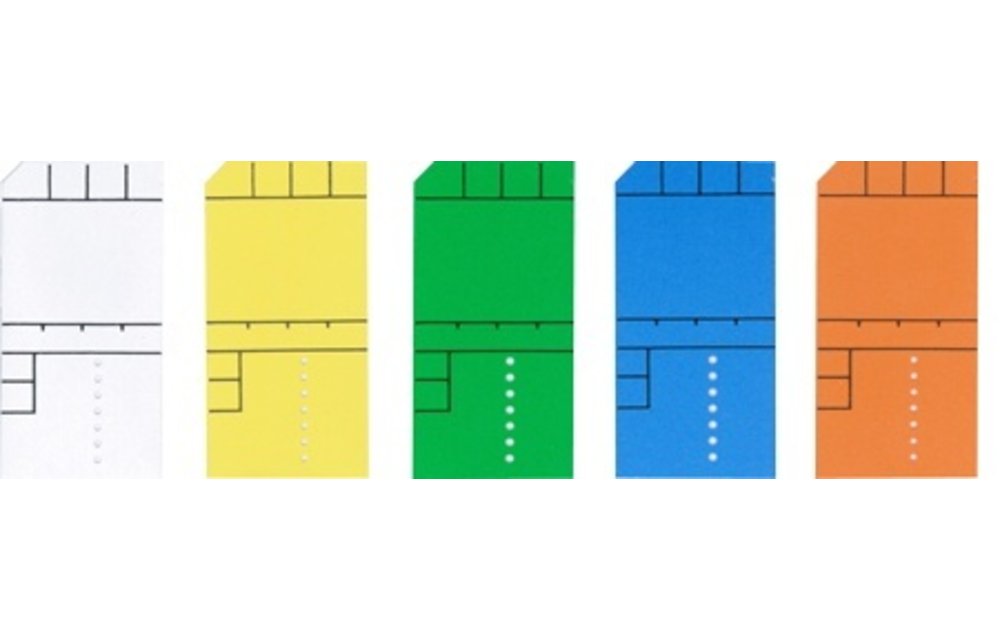 100 x Mini card 50x25mm frames