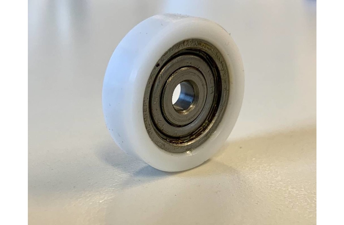 Ladekast wieltje voor op frame
