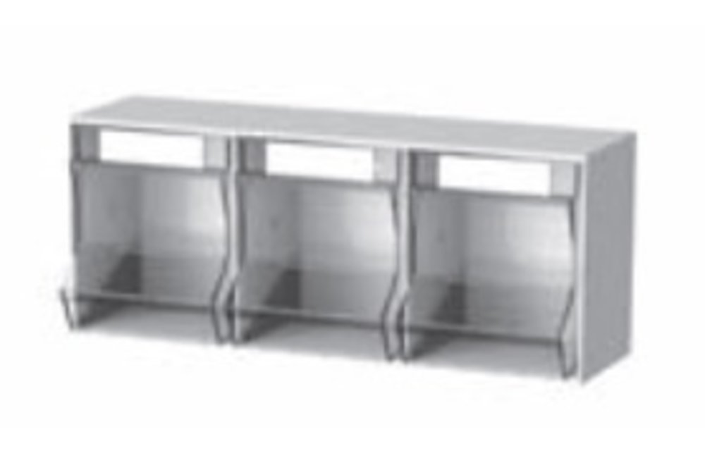 Picbox 3-vaks 600x220x245 mm
