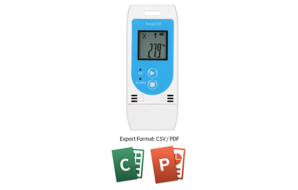 Multi-use USB Temp & RH Data Logger