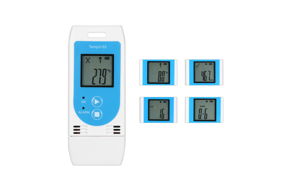 Multi-use USB Temp & RH Data Logger