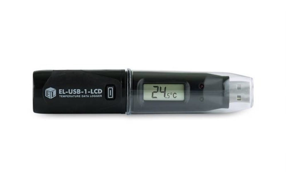EL-USB-1 temperatuur logger met LCD display