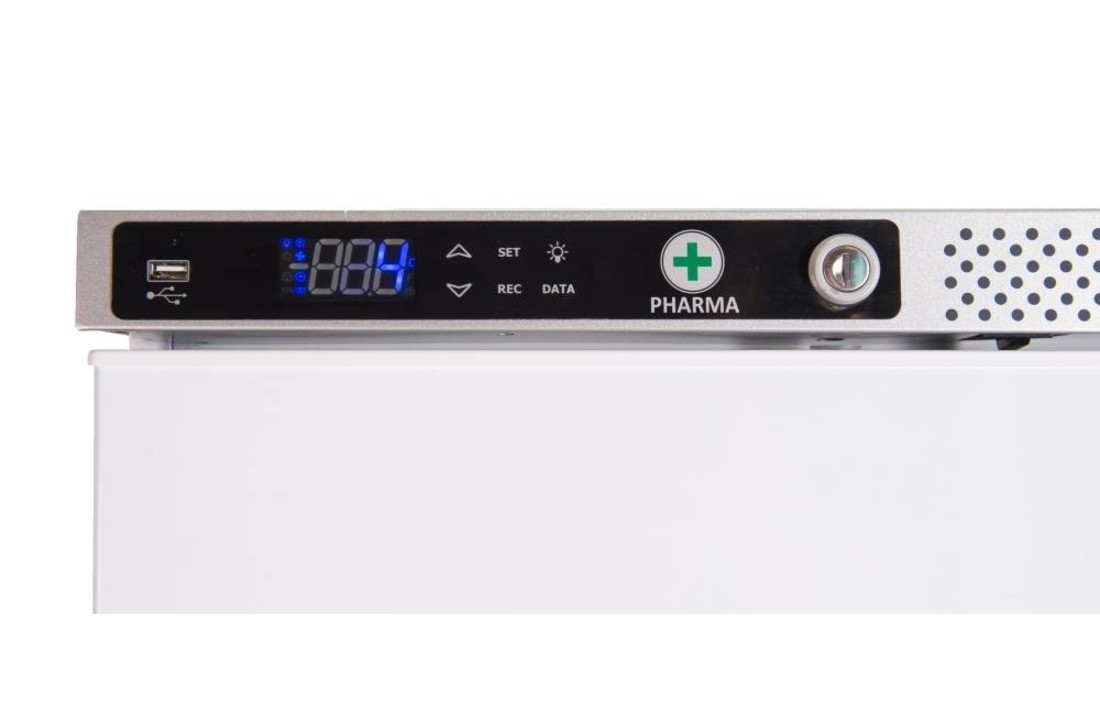 Vestfrost AKG 397 Medicine refrigerator glassdoor with DIN58345