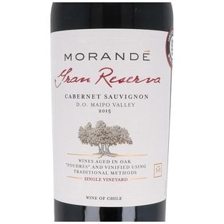 Viña Morandé 2015 Morande Cabernet Sauvignon Gran Reserva Valle Maipo