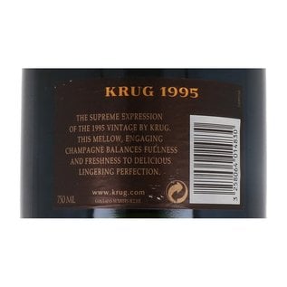 Krug 1995 Champagne Krug Brut