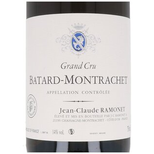 Domaine Ramonet 2017 Batard-Montrachet Grand Cru Ramonet Jean-Claude-Ramonet