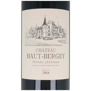 2014 Chateau Haut Bergey Rouge Pessac Leognan