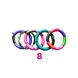 Fashion Color addict armbanden set 5 stuks Fashion Color addict armbanden set 5 stuks