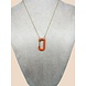 Fashion Ketting Juli Oranje Fashion Ketting Juli Oranje