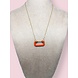 Fashion Ketting Juli Oranje Fashion Ketting Juli Oranje