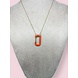 Fashion Ketting Juli Oranje Fashion Ketting Juli Oranje