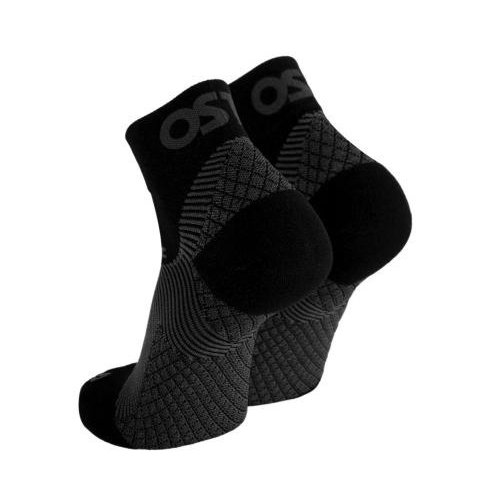 OS1st OS1st Plantar fasciitis Socks, Crew Black