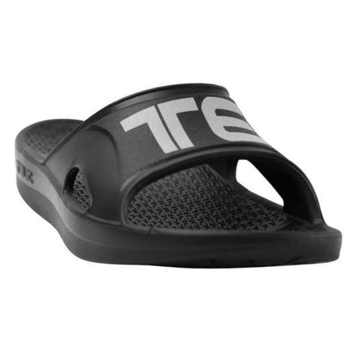 Archline Rebound Arch Support Slides Black, Stylish Comfort for Your Feet  - Foot HQ Podiatry