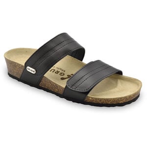 Grubin Grubin Sandals WOMEN 2 Strap Vecro Black