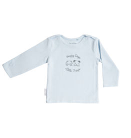 Frogs and Dogs - Shirt Happy Dogs Little Frogs baby blauw