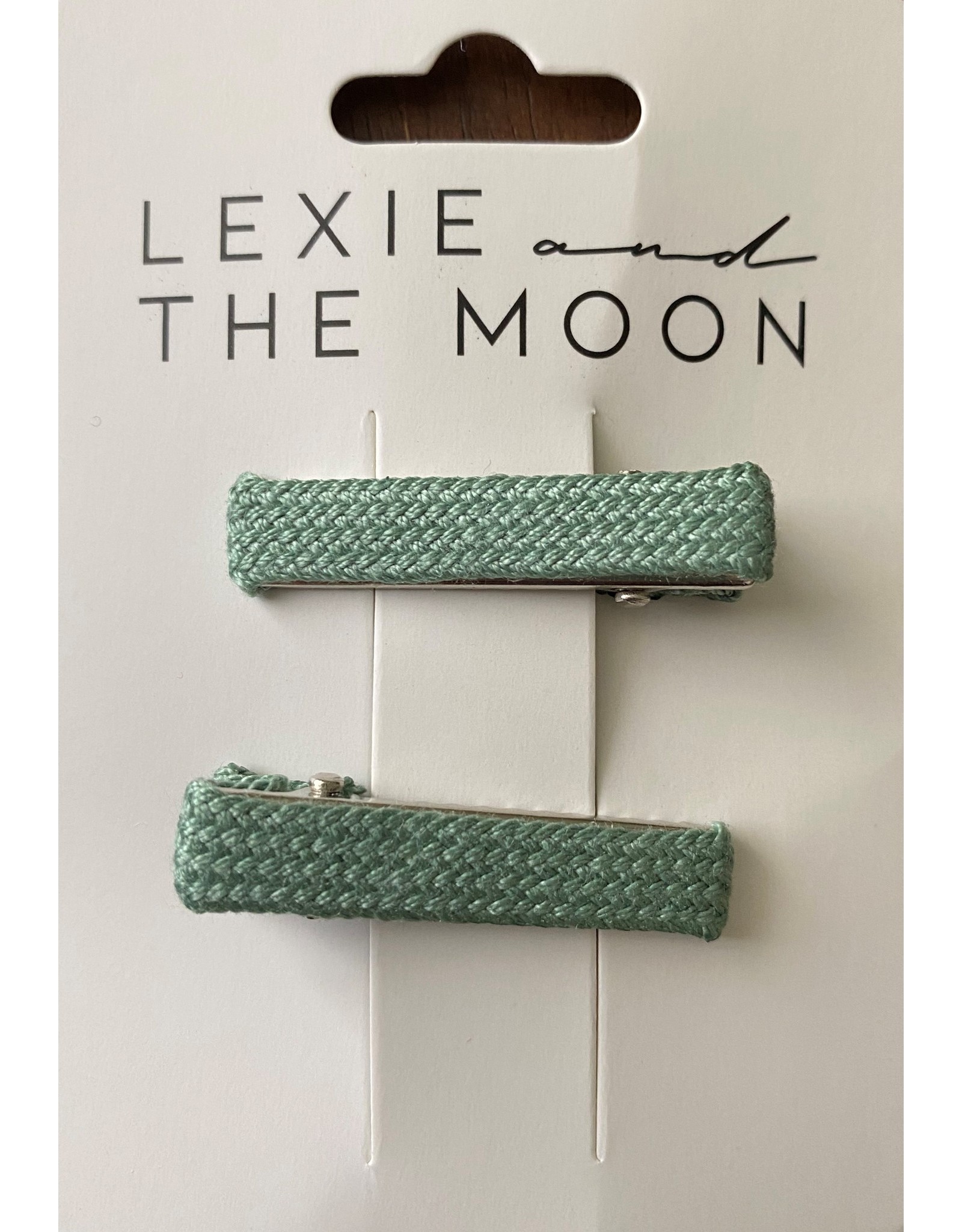 Lexie and the Moon Lexie and the moon - haarclip mint groen