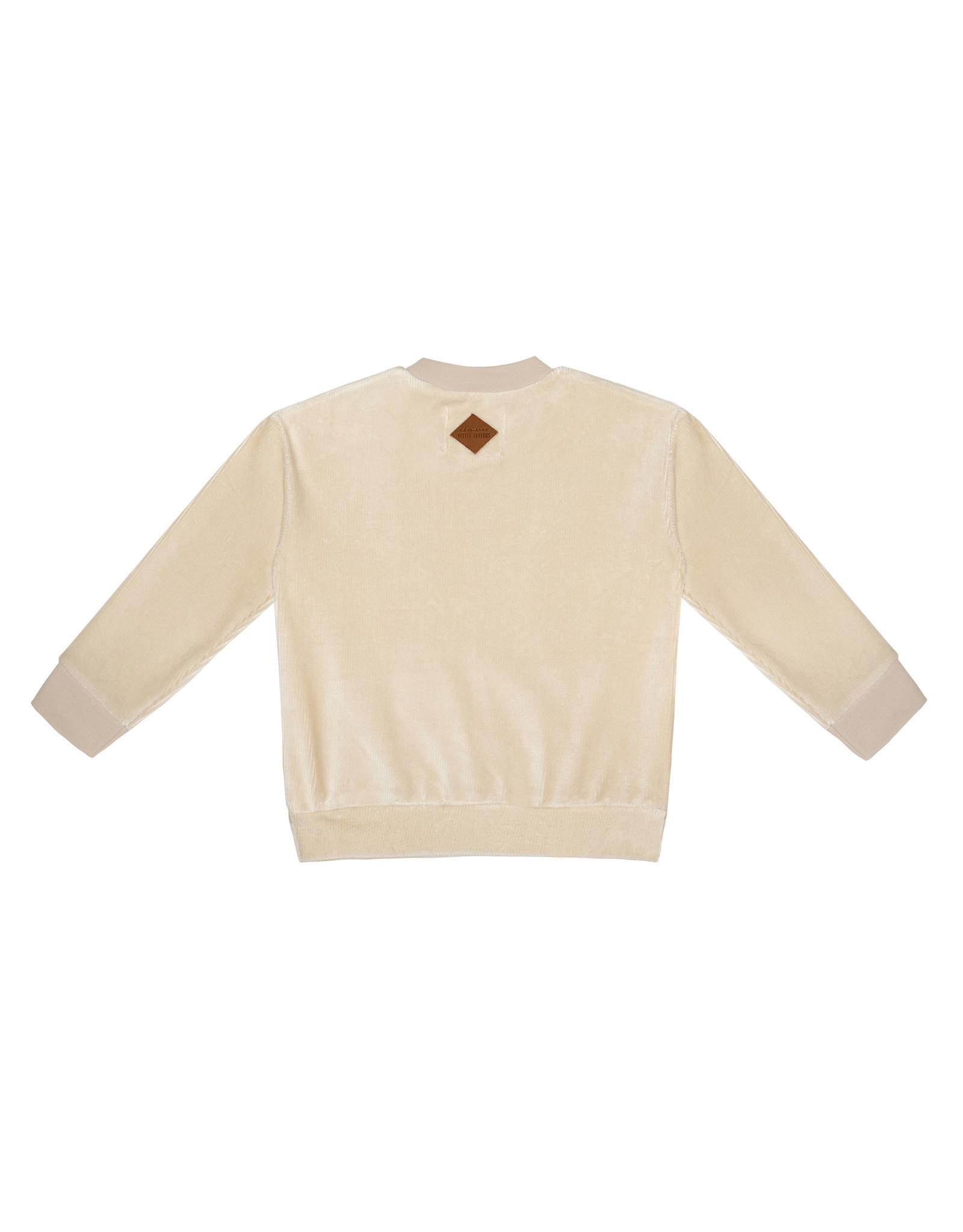 Little Indians boxy sweater rib