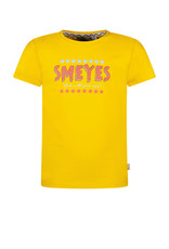 Moodstreet T-shirt Smeyes geel