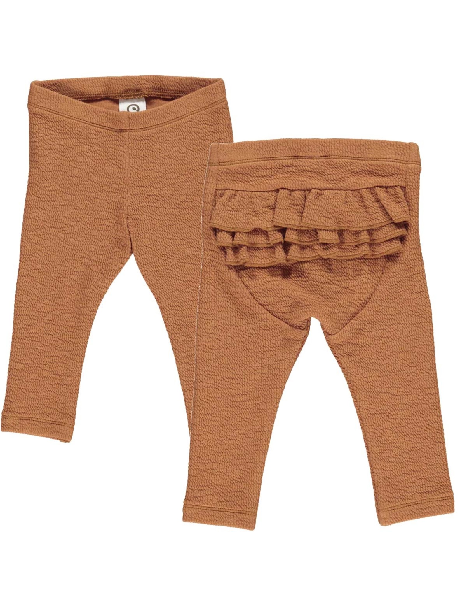 Müsli Crepe frill pants baby amber