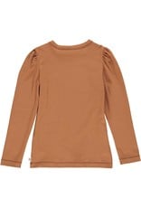 Müsli Cozy me puff sleeve T amber