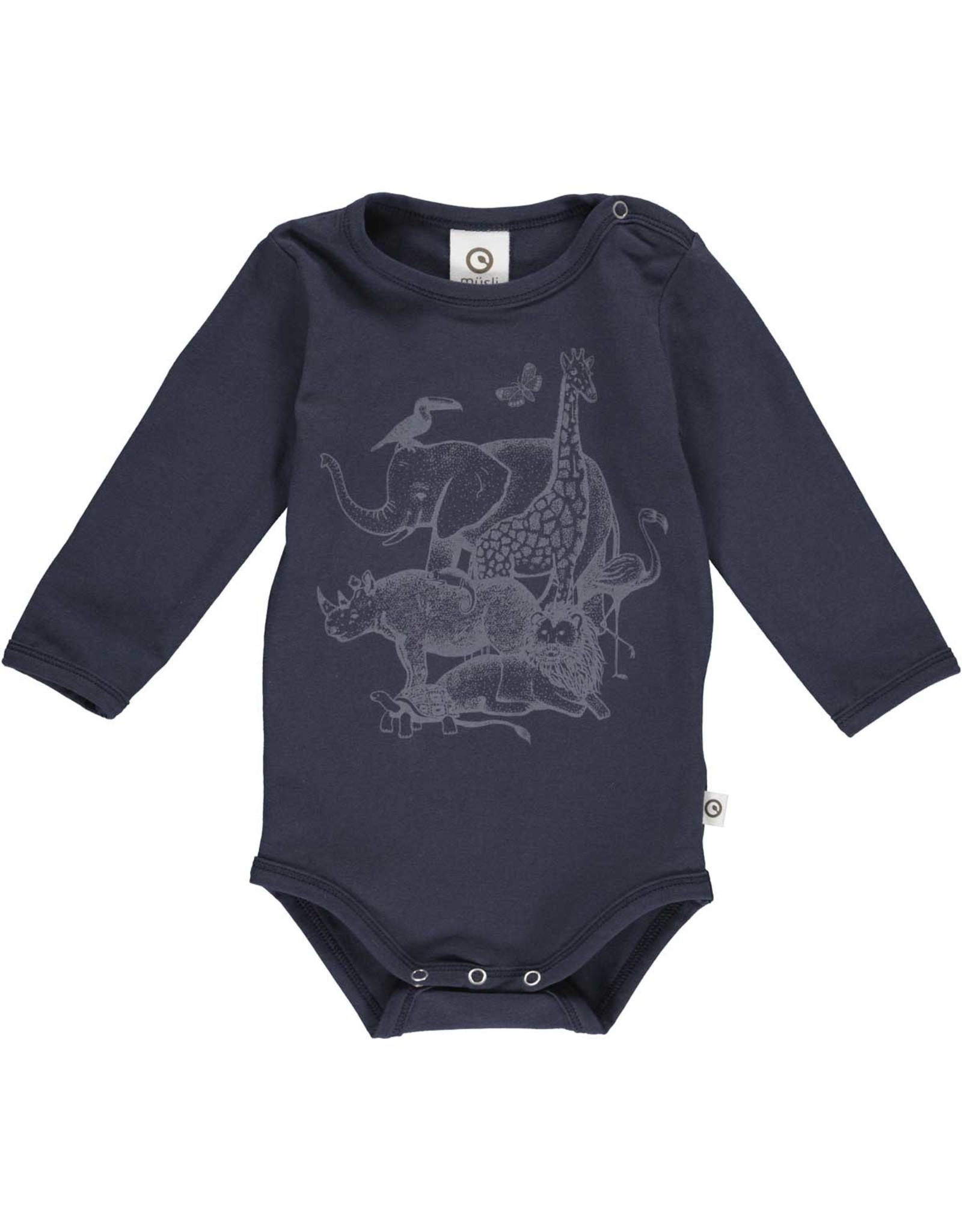 Müsli Savannah print body night blue