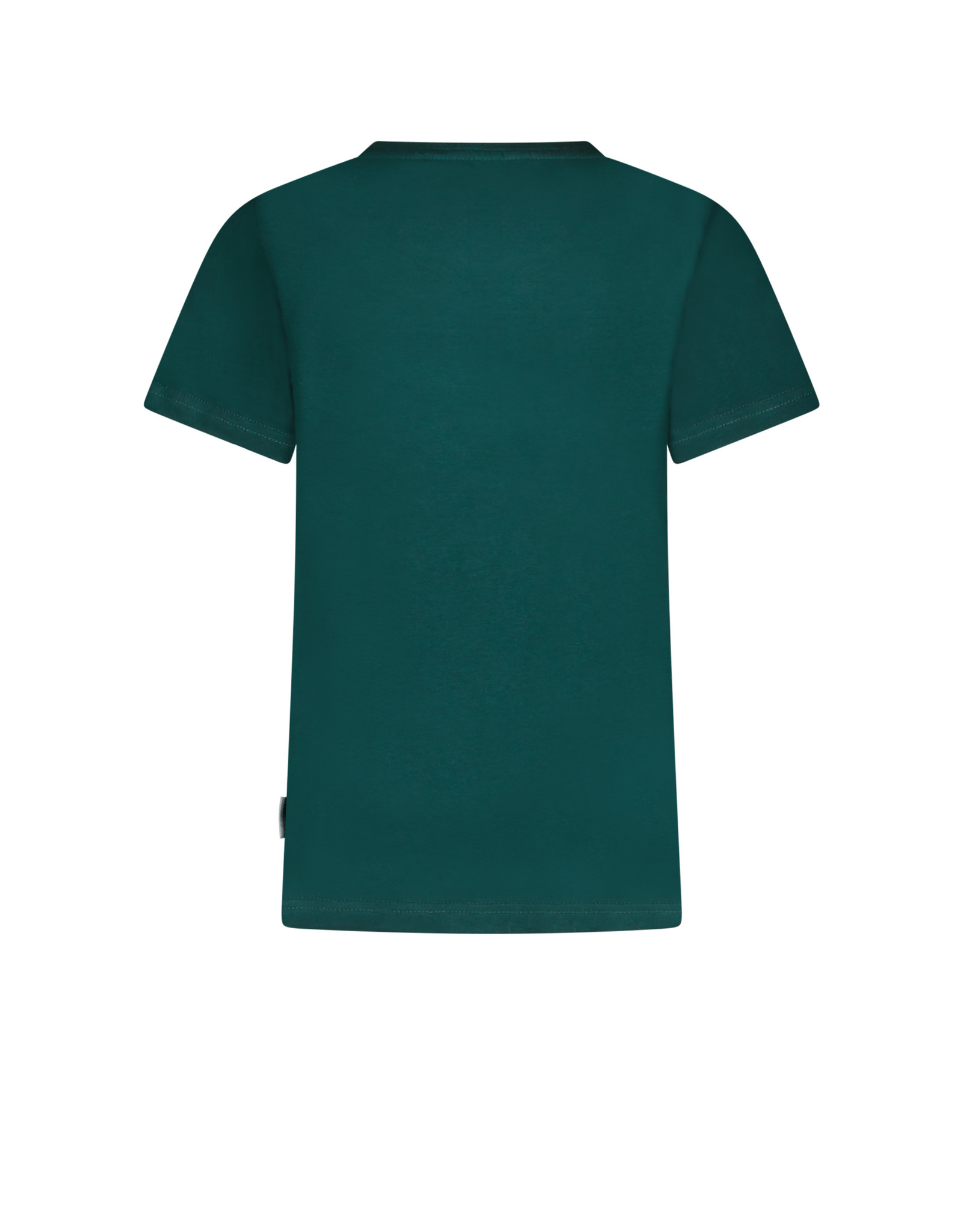 Moodstreet t-shirt logo print groen