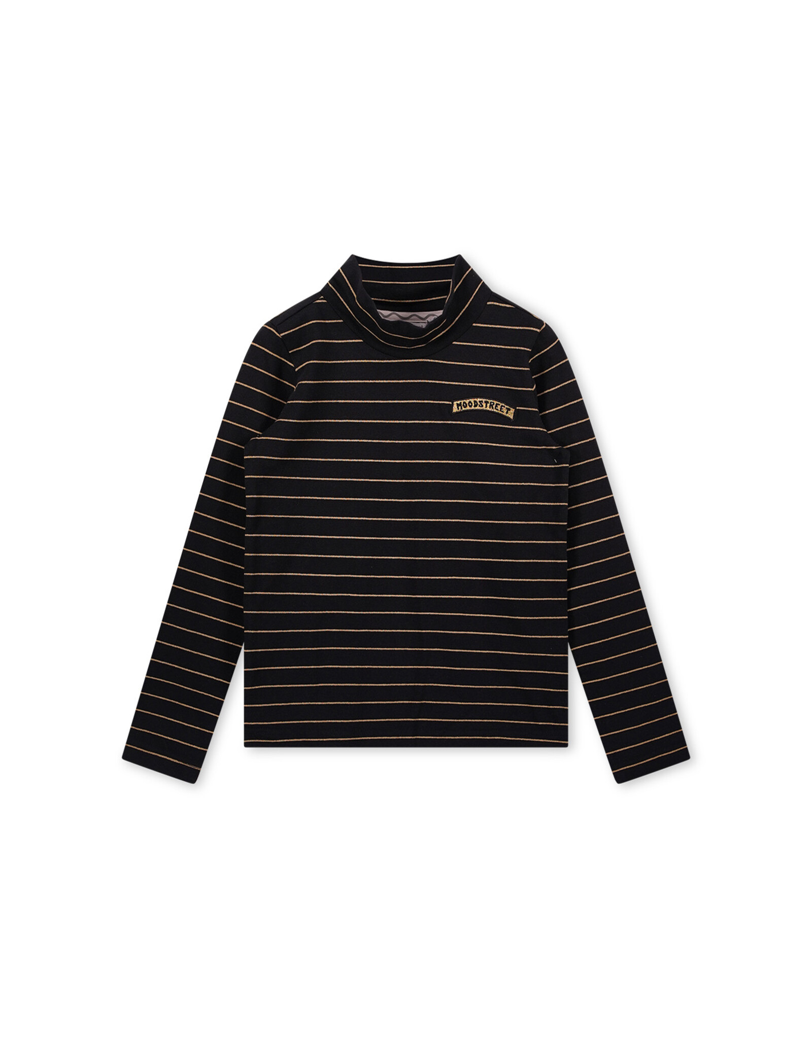 Moodstreet Girls Lurex stripe longsleeve