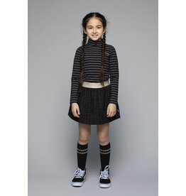 Moodstreet - Girls Jacquard skirt black