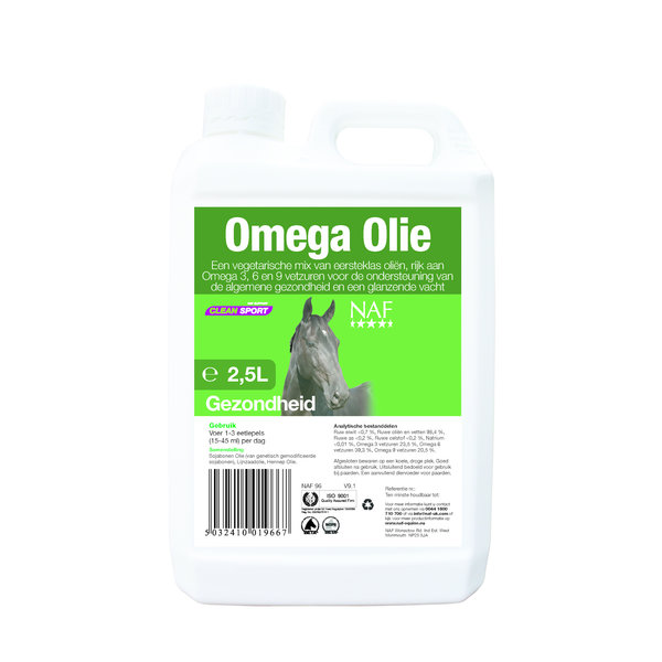 NAF Omega Olie 2.5L