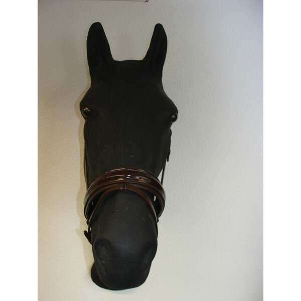 HB Ruitersport Neusriem lak extra breed