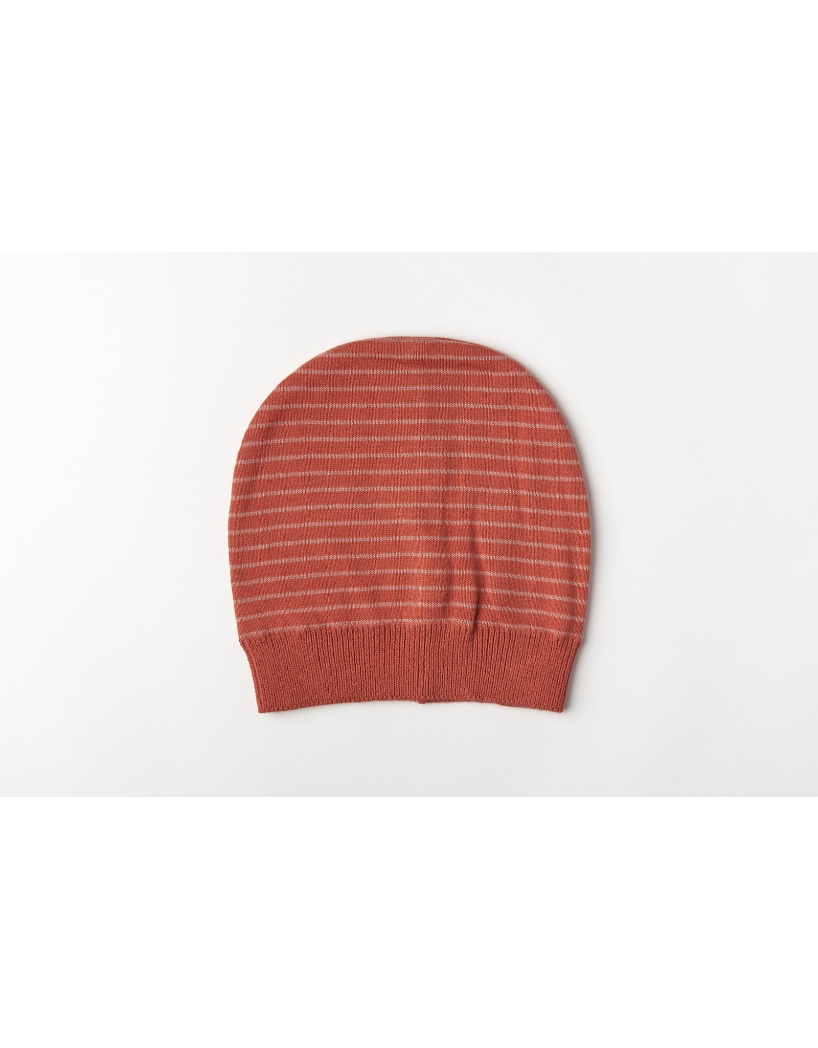 Mundo Melocoton Hat Organic Knitwear Stripes La Linea Chili