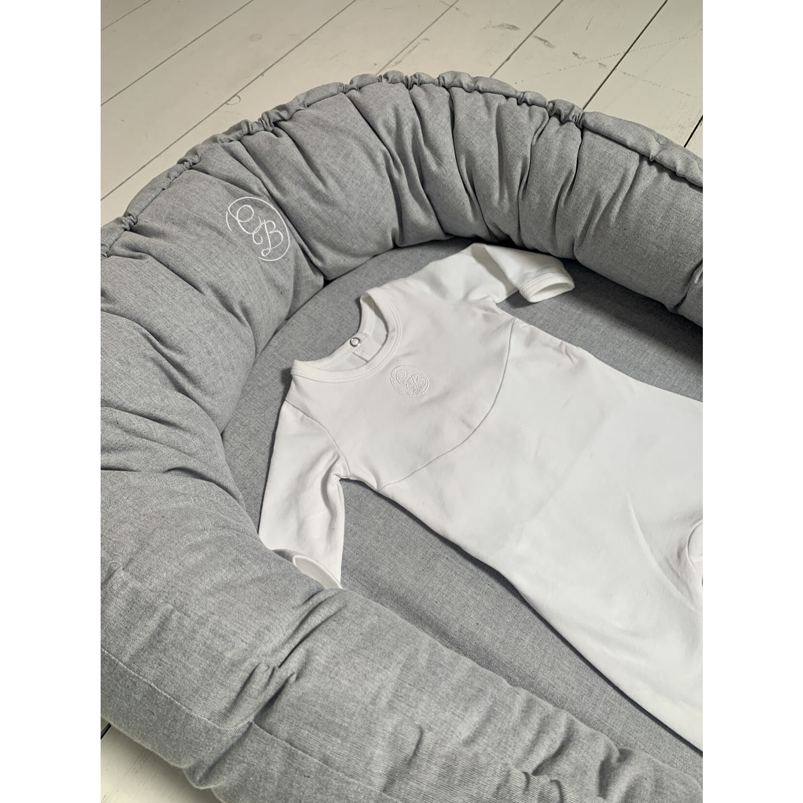 Charmi Baby Kruippakje Classic White