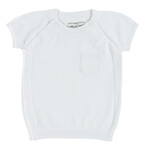 Babys Only Tshirt KM Knitted White