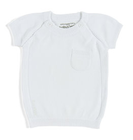 Babys Only Tshirt KM Knitted White