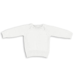 Babys Only Sweater Knitted White