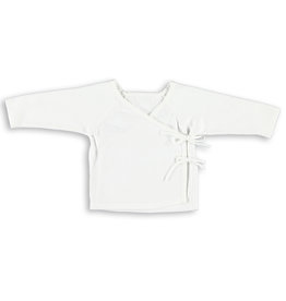 Babys Only Overslagshirt Knitted White