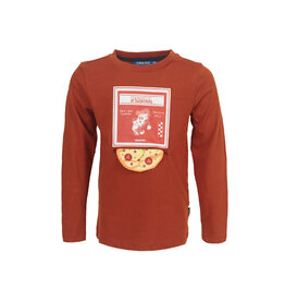 Someone Tshirt LM TAKEAWAY-SB-03-D Burnt Red