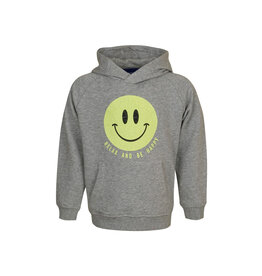 Someone SWEATER SMILEY-SB-16-E GREY MELANGE