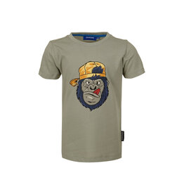 Someone TSHIRT KM FACES-SB-02-B LIGHT KHAKI