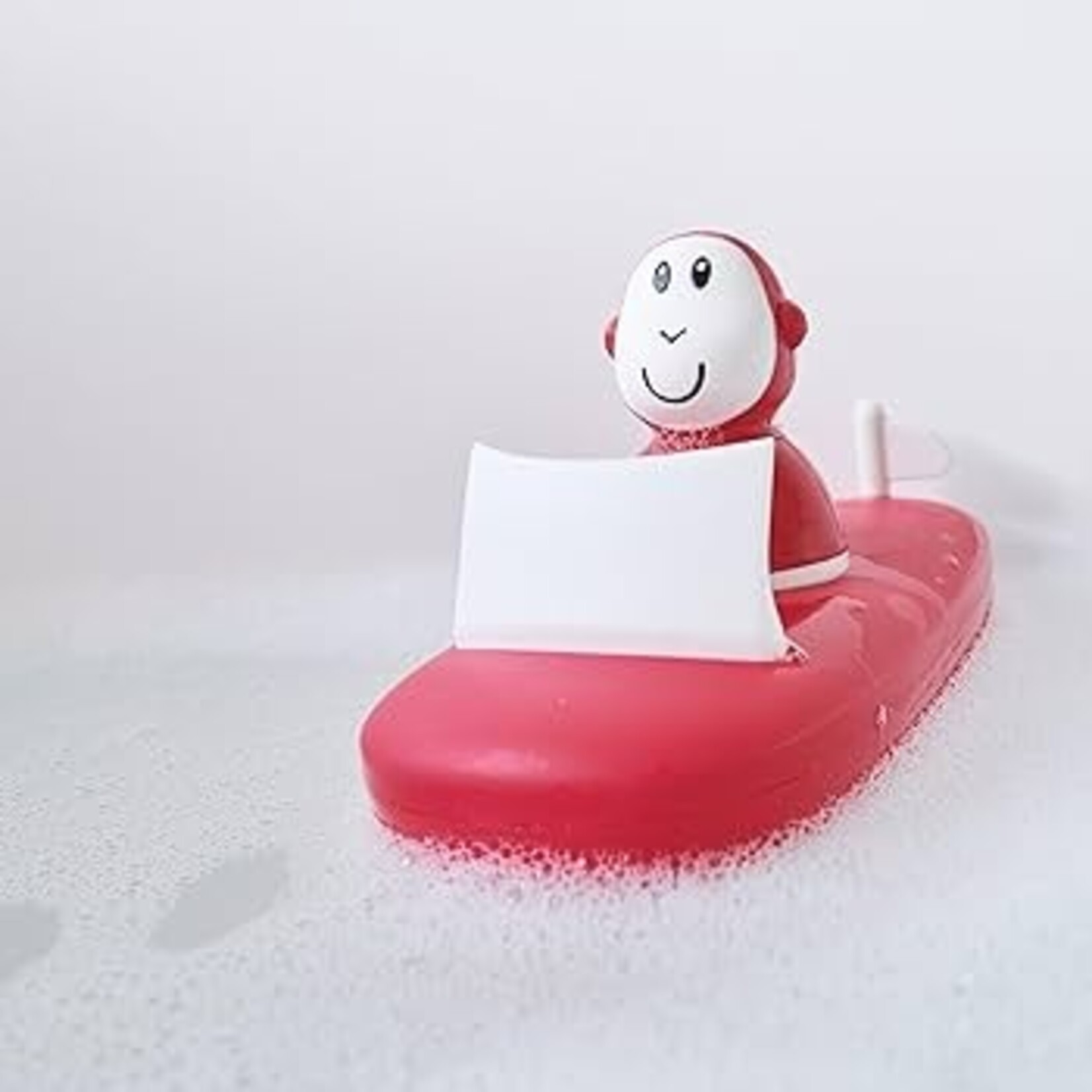 Matchstick Monkey Bath Boat Red