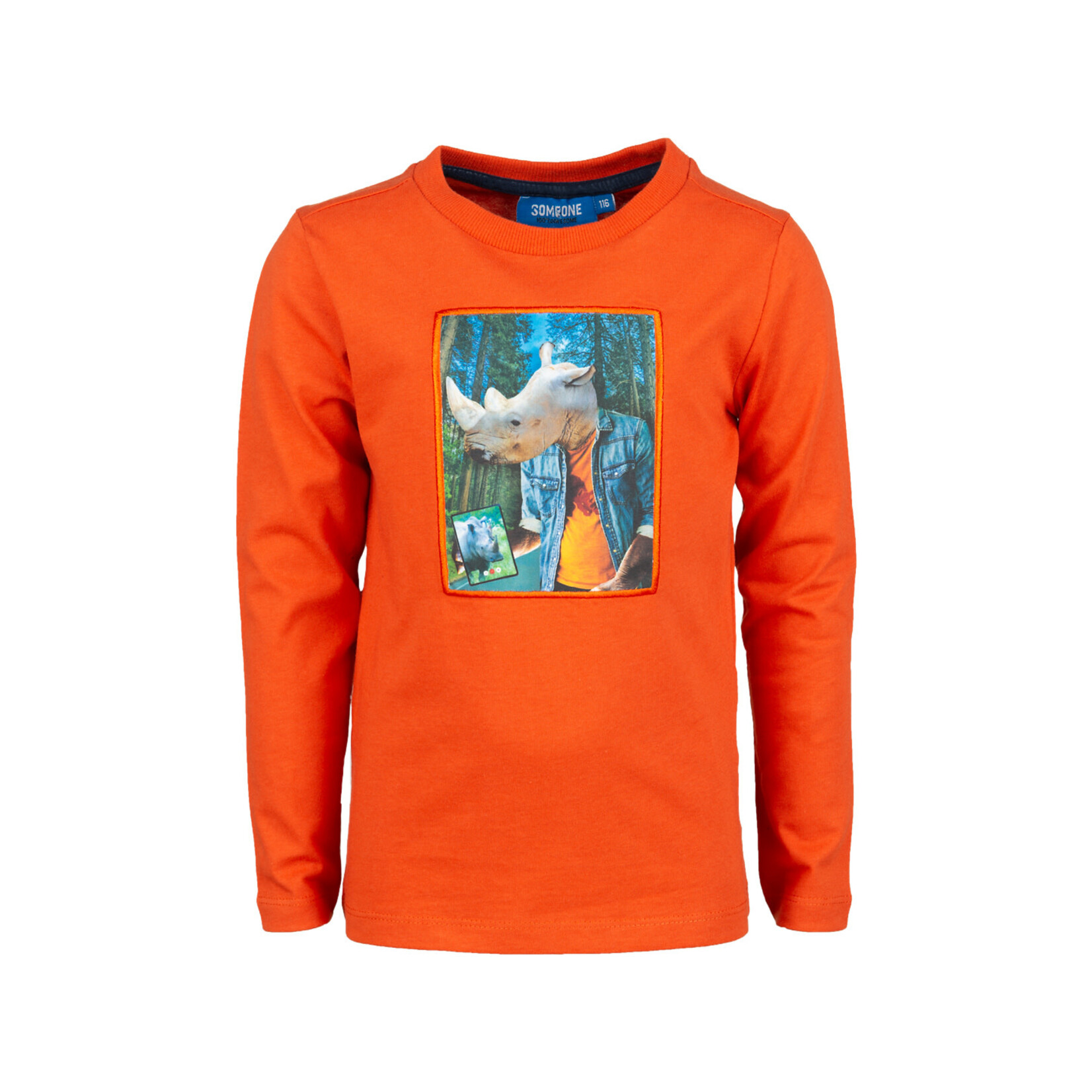 Someone Tshirt LM RINO-SB-03-B Orange