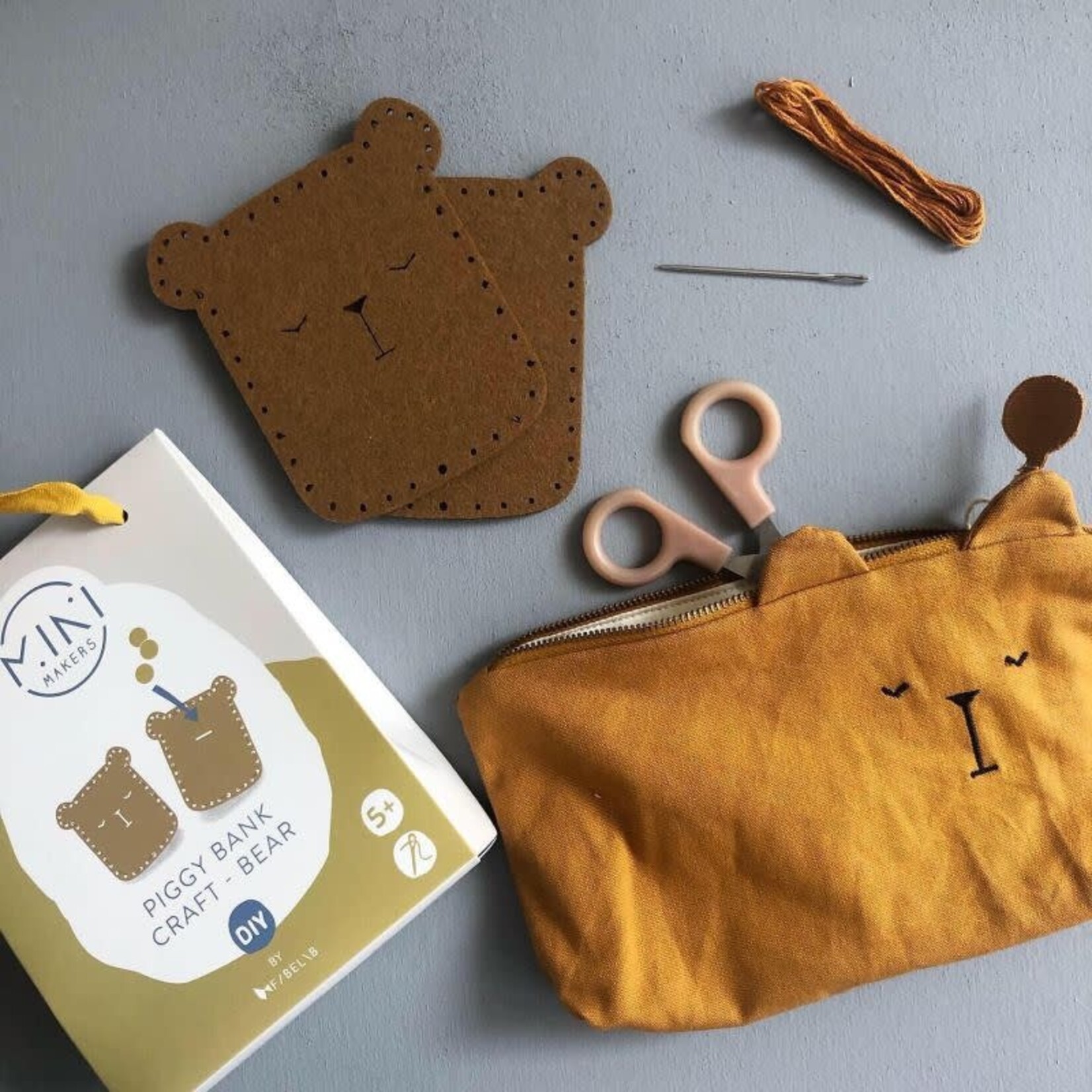 Fabelab Pennenzak Bear Ochre