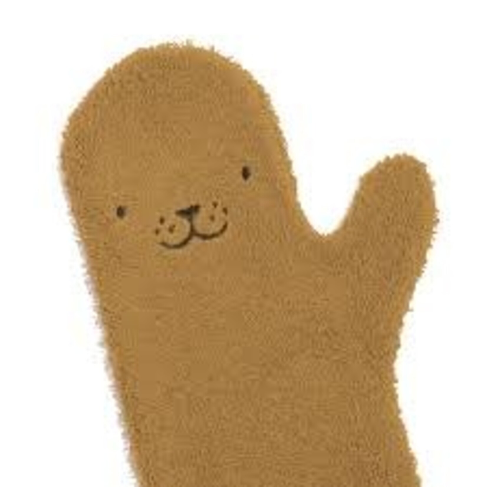 Nifty Baby Shower Glove Caramel Seal
