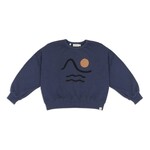 Dusq Sweater american fleece sea blue