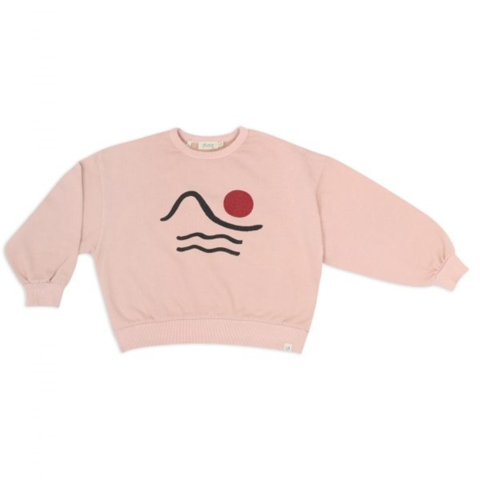 Dusq Sweater american fleece Powder Pink