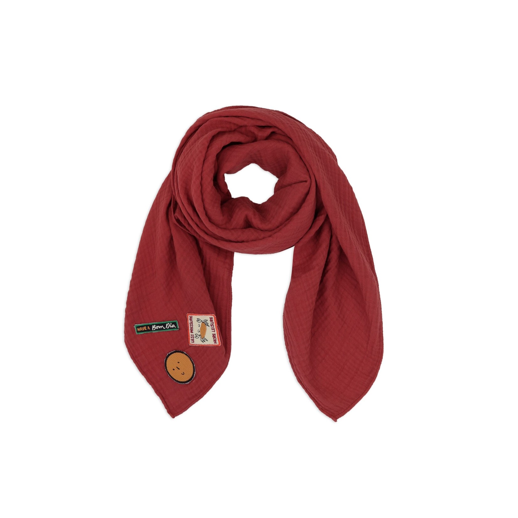 Dusq Muslin Cotton Clay Red