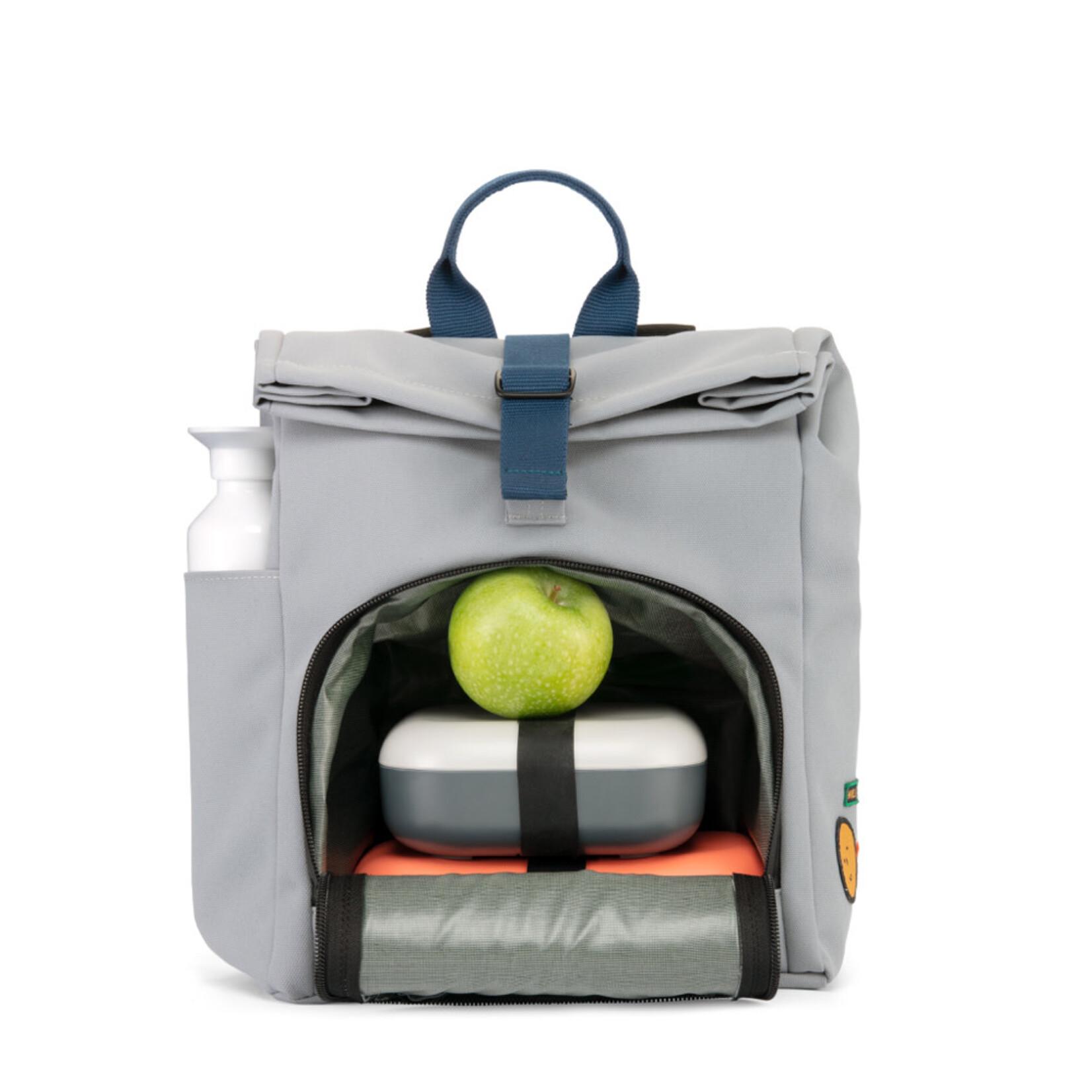 Dusq Mini Bag Canvas Cloud Grey /Ocean Blue